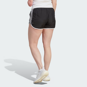 Adidas Women Marathon 20 Shorts, Black/Black, X-Large