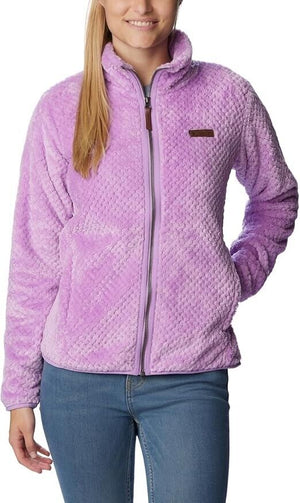 Columbia Women's Fire Side II High-Pile-Fleece Jacket,  Gumdrop, XL