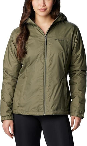 Columbia Women's Switchback Sherpa-Lined Jacket, Stone Green, L