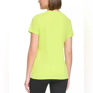 Calvin Klein Performance Embroidered Logo T-Shirt, Xs-3X, Lime Volt, XL