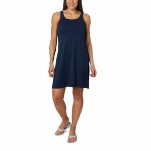 Columbia  Women's  PFG Freezer III Active Dress Collegiate Navy, M