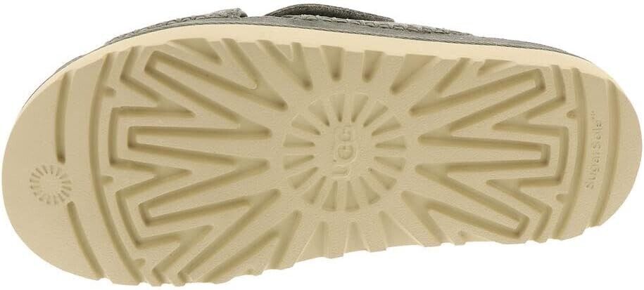 UGG Women's Goldenstar Cross Slide Sandals, Moss Green, 6M