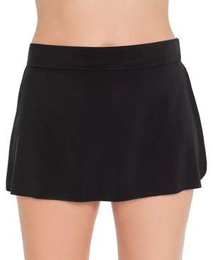 Magicsuit Women's Tennis Swim Skirt, Black, 8