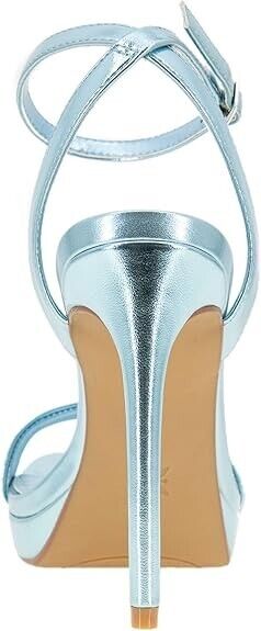 BCBGeneration Women's Caroline Platform Sandal,  Oasis Metallic, 7M