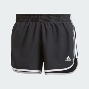 Adidas Women Marathon 20 Shorts, Black/Black, X-Large