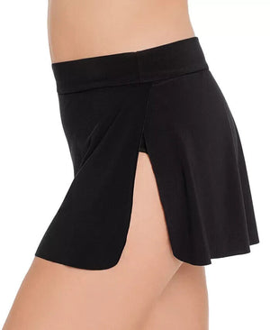 Magicsuit Women's Tennis Swim Skirt, Black, 8