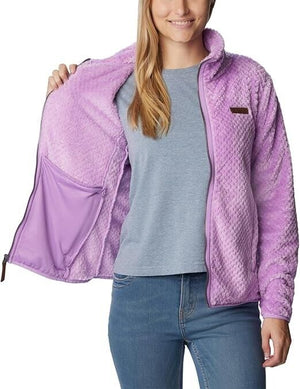 Columbia Women's Fire Side II High-Pile-Fleece Jacket,  Gumdrop, XL