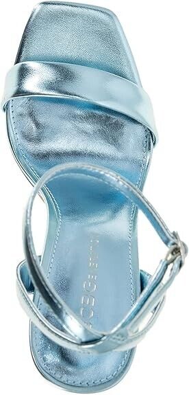 BCBGeneration Women's Caroline Platform Sandal,  Oasis Metallic, 7M