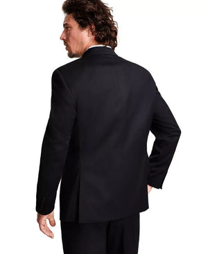 Tayion Collection Mens Classic-Fit Solid Suit Jacket, Black, 42R