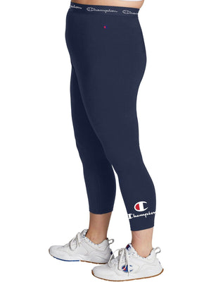 Champion Plus Size DOUBLE DRY Leggings, Athletic Navy, 2X