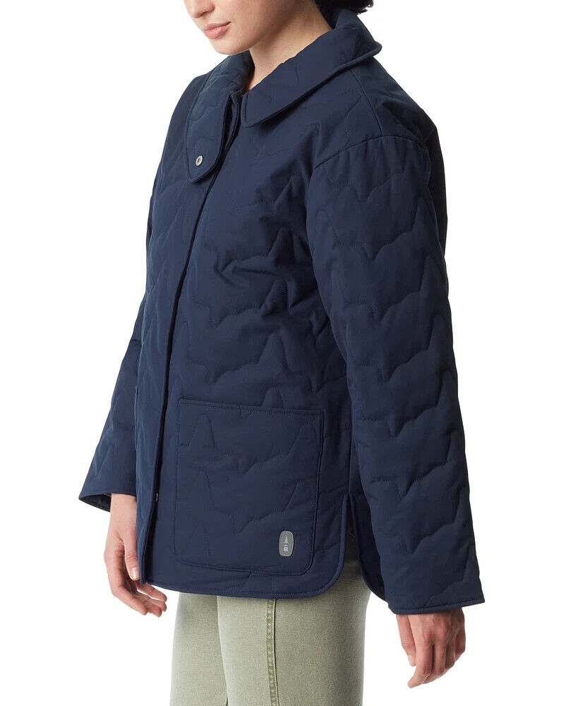 Bass Outdoor Women's Quilted Long-Sleeve Jacket, Navy Blazer, XL