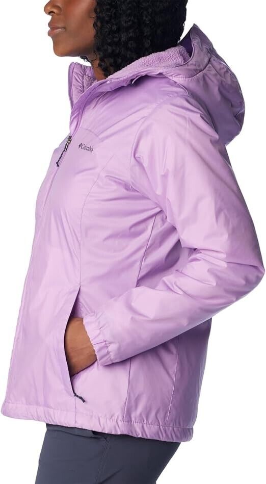 Columbia Women's Switchback Sherpa-Lined Jacket, Gumdrop, 2X