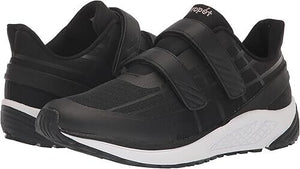 Propet Women's One Twin Strap Athletic Shoes, Black, 8W