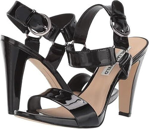 Karl Lagerfeld Paris Woman's Cieone Dress Sandals, Black,8.5M