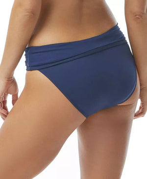 Coco Reef Impulse High-Waist Bikini Bottoms, Navy Captain, XL