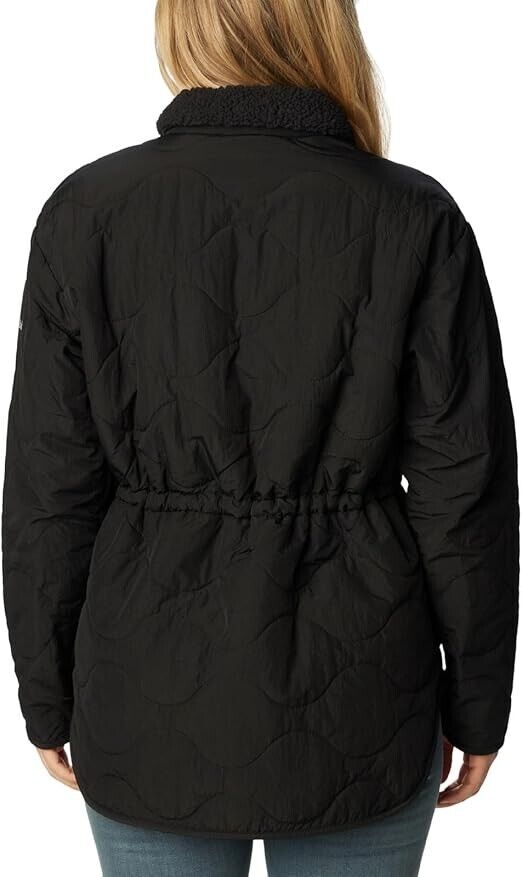 Columbia Women's Birchwood Quilted Jacket, Black, XXL