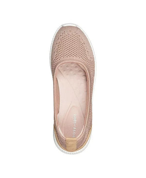 Easy Spirit Women's Glitz Casual Slip-On Walking Shoes, Medium Pink, 8.5W