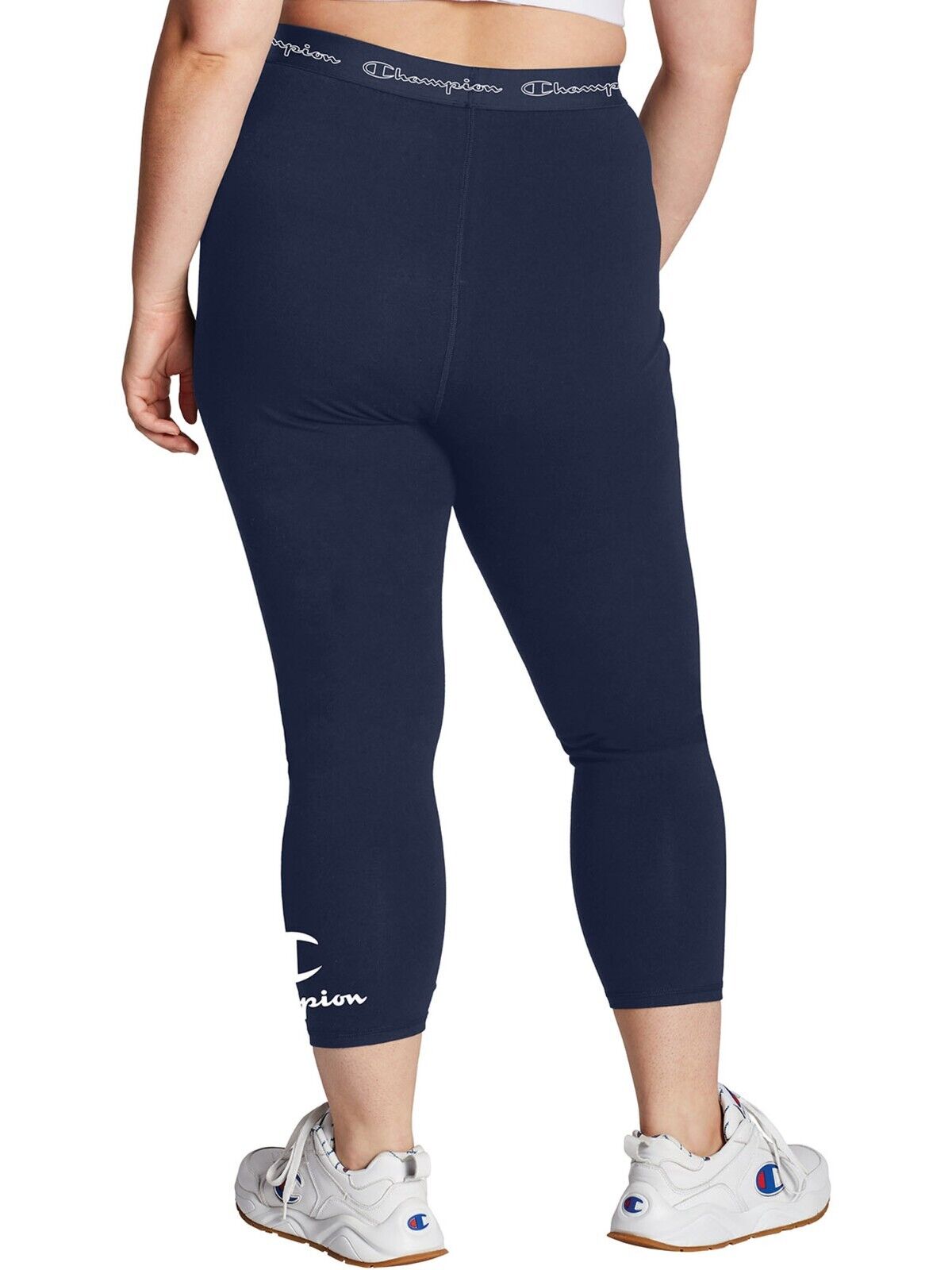 Champion Plus Size DOUBLE DRY Leggings, Athletic Navy, 2X