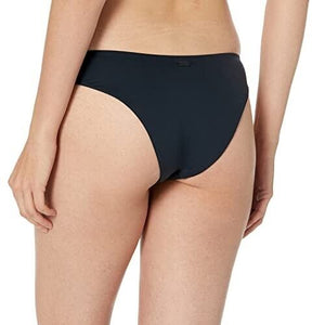 Roxy Juniors' Beach Classics High-Leg Cheeky Bikini Bottoms, Anthracite Black, M