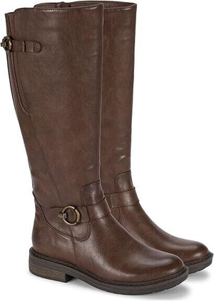 Baretraps Women's Aphrodite Knee High Riding Boots, Dark Brown, 6.5M