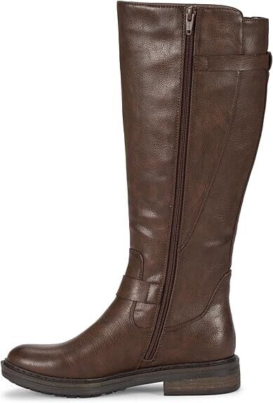 Baretraps Women's Aphrodite Knee High Riding Boots, Dark Brown, 6.5M