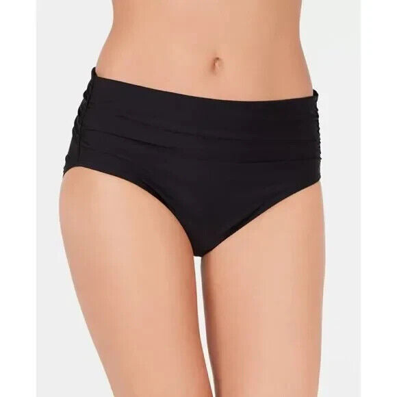 Calvin Klein Convertible Bikini Bottoms, Black, XS