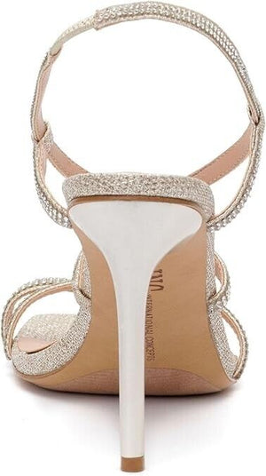 I.N.C. International Concepts Arti Strappy Dress Sandals, Champagne, 10M