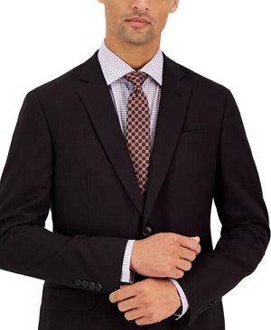 Armani Exchange Men's Slim-Fit Wool Suit Jackets , Merlot, 44R