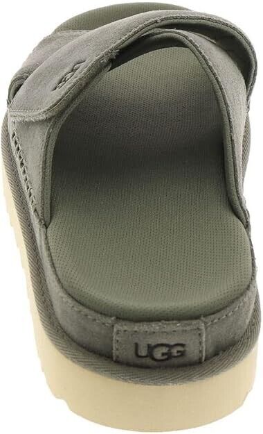 UGG Women's Goldenstar Cross Slide Sandals, Moss Green, 6M