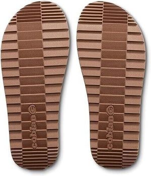 Cobian  Men's Roca Rise Flip Flop Sandals, Tan, 9