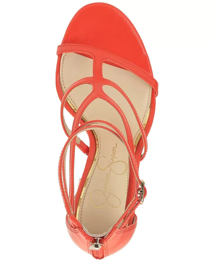 Jessica Simpson Women's Aamina Strappy Platform Sandals, Miami Sunset, 7.5M