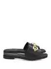 Ferragamo Women's Priscilla Leather Slide Sandals